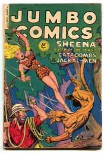 Jumbo Comics #134 1950- SHEENA cover- Jack Kamen VG