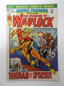 Marvel Premiere #2 (1972) FN/VF Condition!