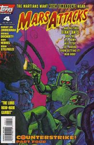 Mars Attacks (Vol. 2) #4 VF ; Topps | Brian Stelfreeze