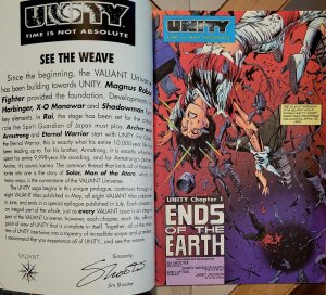 Unity #0 VF- Valiant Mail-Away 1992 Barry Windsor-Smith, Bob Layton, Jim Shooter