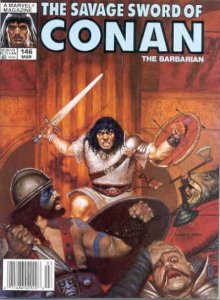 Savage Sword of Conan #146 (Newsstand) FN ; Marvel |