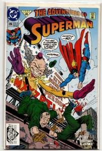 Adventures of Superman #496 (1992) Superman