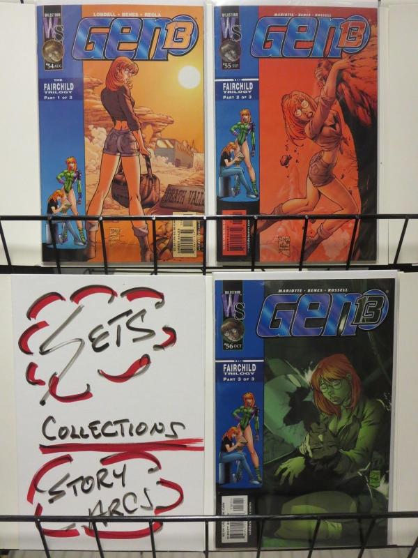 GEN 13 (1995 IM) 54-56  The Fairchild Trilogy