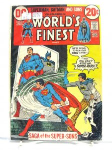 *World's Finest Comics LOT #215-230. 1st Superman/Batman Jr (1972-1974) 7 Issues 