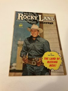 Rocky Lane Western 29 Fn- Fine- 5.5 Fawcett