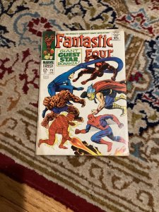 Fantastic Four #73 (1968) Mid-Grade FN DD, Spidey & Thor vs FF Wythville CERT!