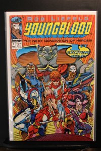 Youngblood #1 Second Printing Variant (1992)