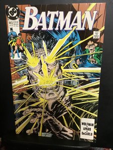Batman #443 (1990) wow! 1st Crime-Smith key! High-grade!  VF/NM