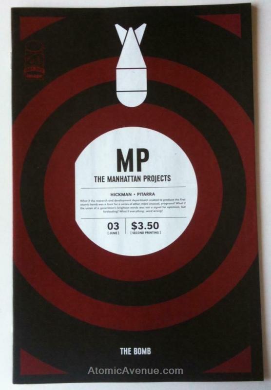 Manhattan Projects, The #3 (2nd) VF/NM; Image | save on shipping - details insid 