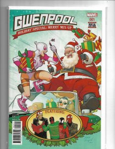 GWENPOOL HOLIDAY SPECIAL MERRY MIX UP #1    nw118