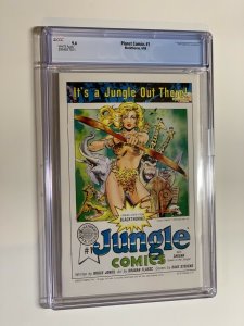 planet comics 1 CGC 9.4 WP Blackthorne 1988 Dave Stevens cover (006,010,011)