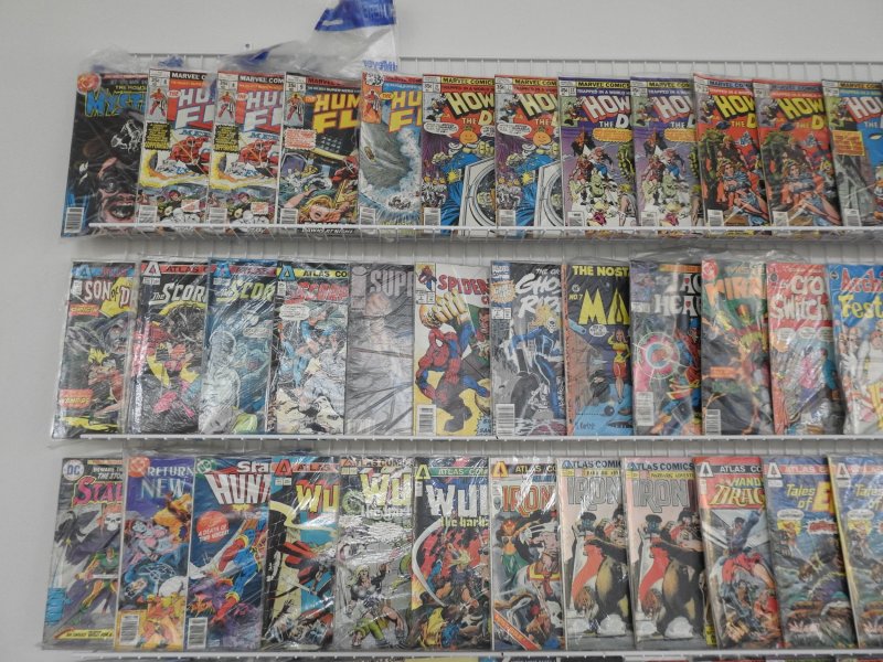 Huge Lot 170+ Comics W/ Man-Thing, Marvel Super Action, +More! Avg FN+ Cond!