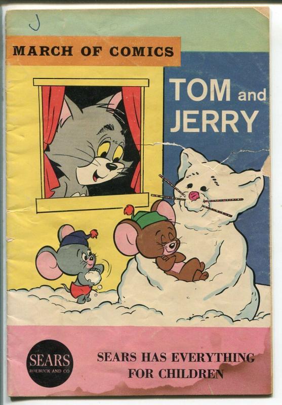 March Of Comics #281 1965-Tom and Jerry--5 X 7 1/4 -FR/GOOD