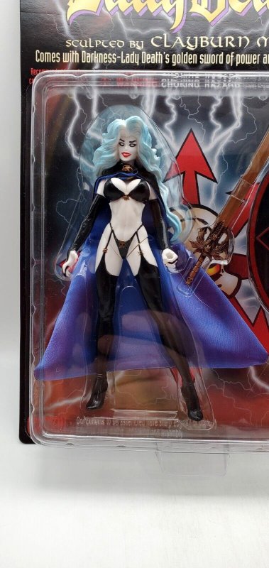 Lady Death Action Figure 1997, Brian Pulidos, Chaos Comics, MOC