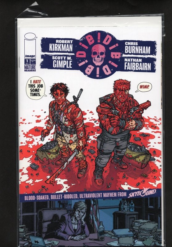 Die!Die!Die! #1–14 Complete Set (2018–2021, Image Comics) Kirkman, Gimple