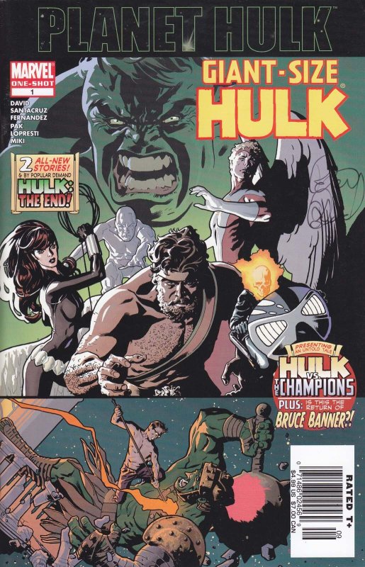 Giant-Size Hulk (2nd Series) #1 (Newsstand) VF ; Marvel | Planet Hulk