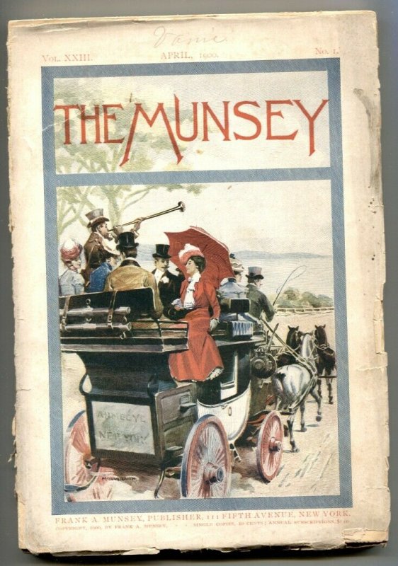 The Munsey Pulp April 1900- Miss Davergoil's Falsehood G-