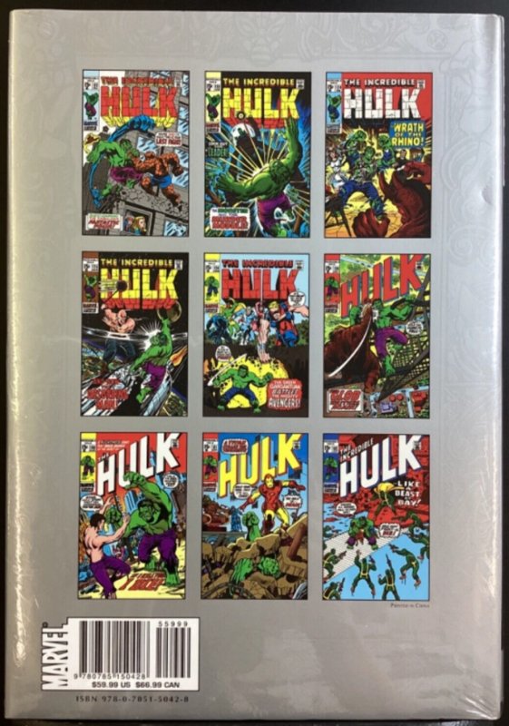 Marvel Masterworks Hardcover - Incredible Hulk Volume 06