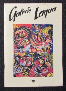 GALERIE LAQUA Original Art German Catalog #12 VG 4.0 Foster Caniff Shelton Barks 