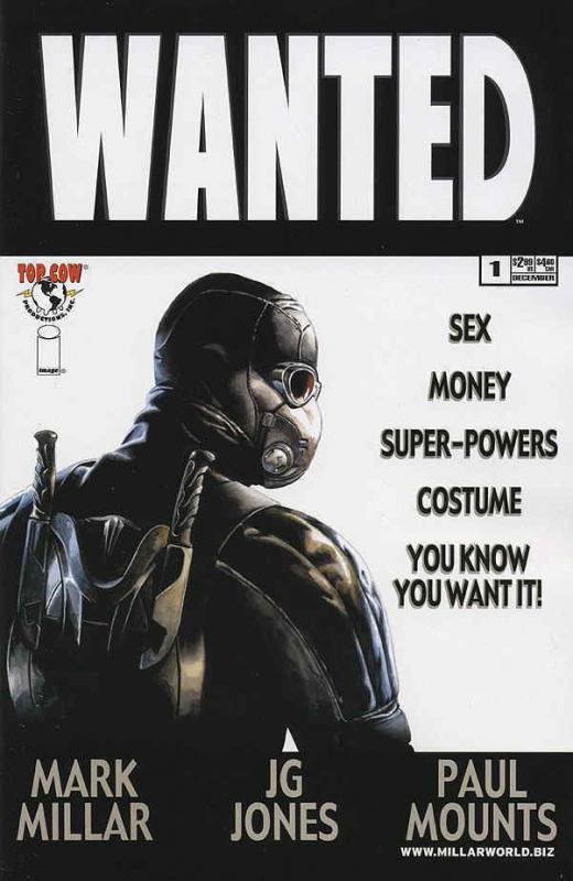 Wanted (Image) #1 VF/NM; Image | save on shipping - details inside 