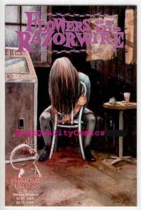 FLOWERS ON A RAZORWIRE #5, NM+, Hart Fisher, 1995, Horror, more indies in store