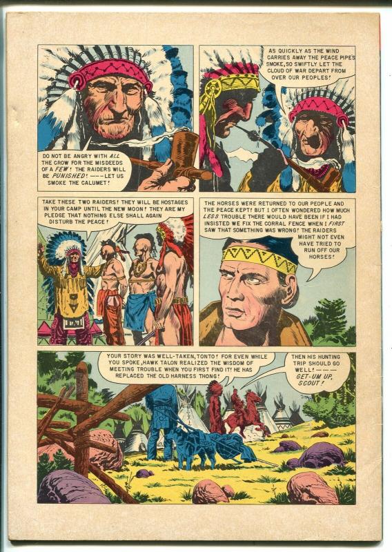 Tonto #17 1955-Dell-western stories-Lone Ranger's Companion-nice art-VG