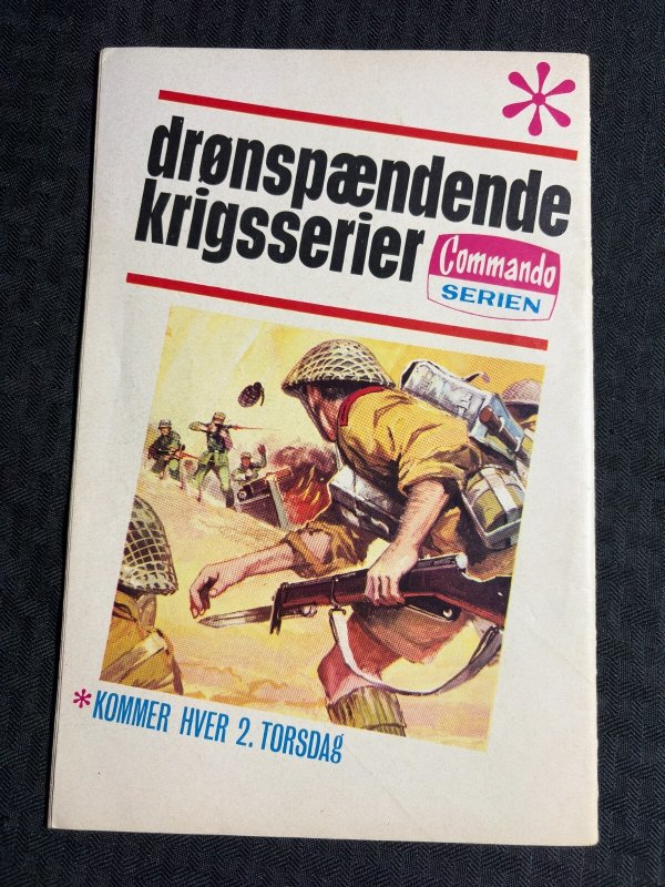 1968 TORDEN AGENTERNE (Thunder Agents) #4 VG/FN 5.0 Dynamo Wally Wood DANISH