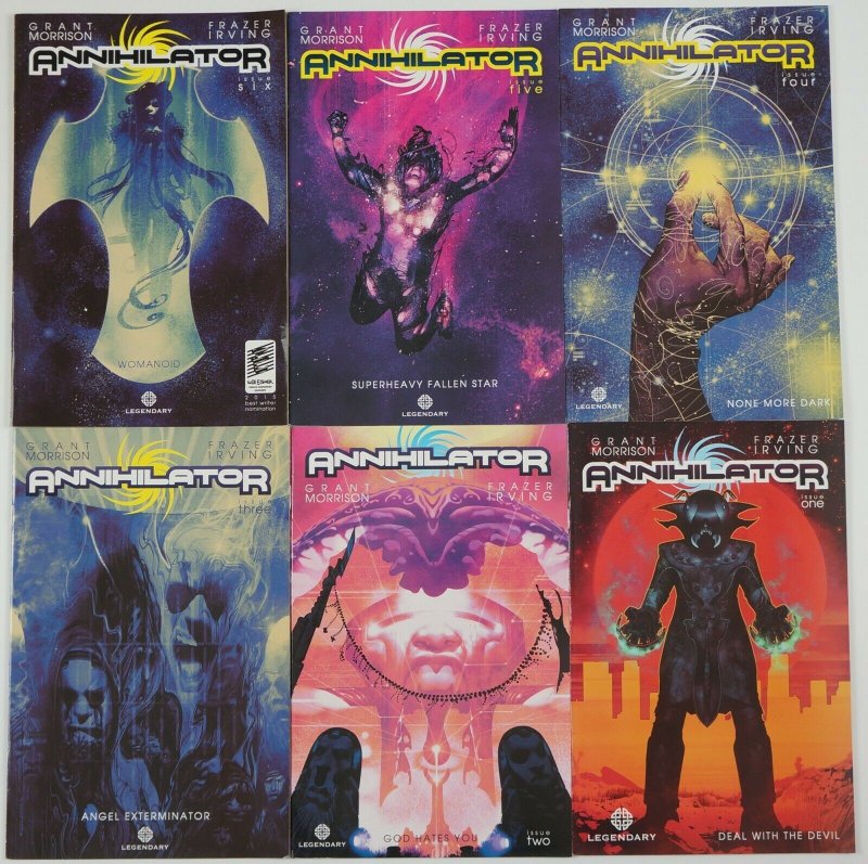 Annihilator #1-6 VF/NM complete series - grant morrison - legendary comics set 