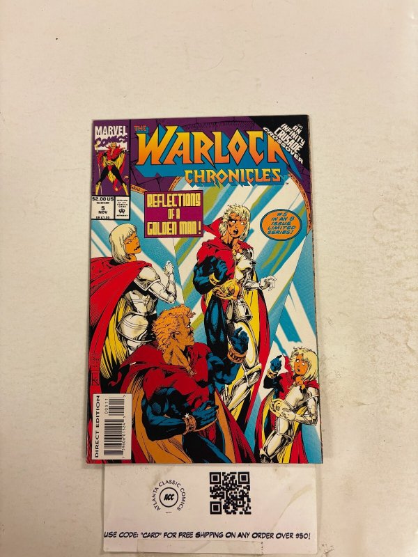 Warlock #5 NM Marvel Comic Books Gamora Drax Thanos Magnus 21 HH72