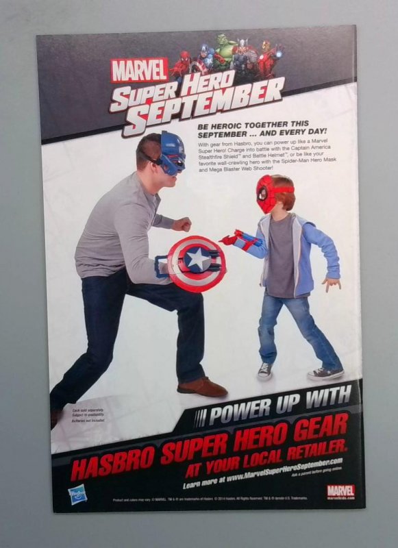 Avengers #35, 1st Sam Wilson Captain America Cover Marvel, 2014 JR1