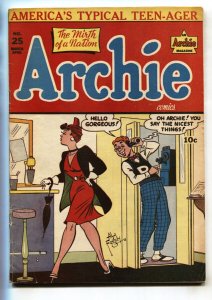 ARCHIE COMICS #25--1947--Golden-Age--Comic Book--FN