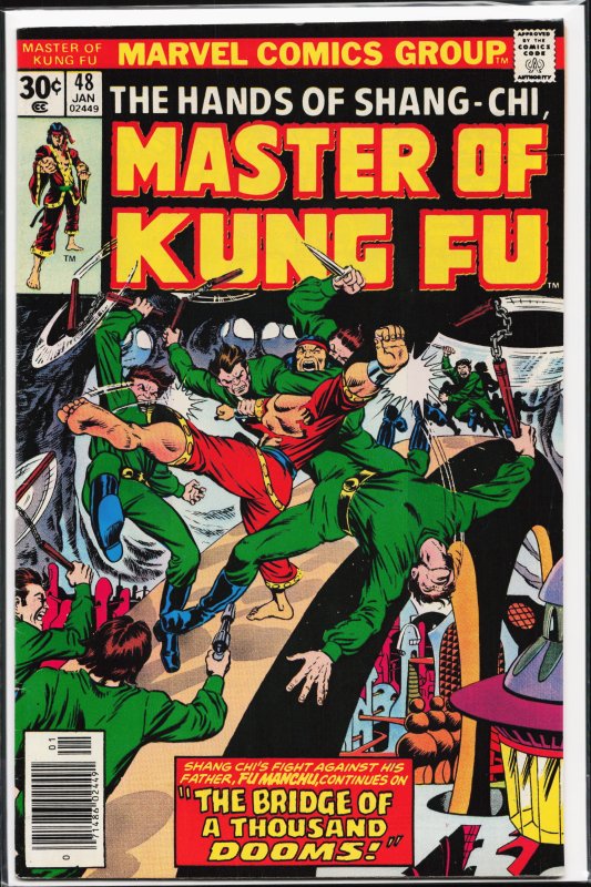 Master of Kung Fu #48 (1977) Master of Kung Fu / Shang-Chi