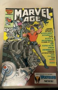 Marvel Age #42 (1986) Steelgrip Starkey 