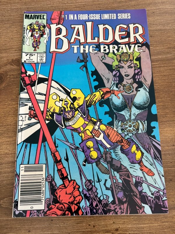 Balder The Brave # 1 NM Marvel Comic Book Thor Simonson Asgard 12 J439