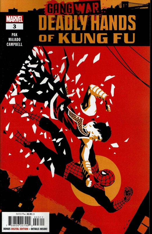 Deadly Hands of Kung Fu: Gang War #3 VF/NM ; Marvel | Shang-Chi Spider-Man