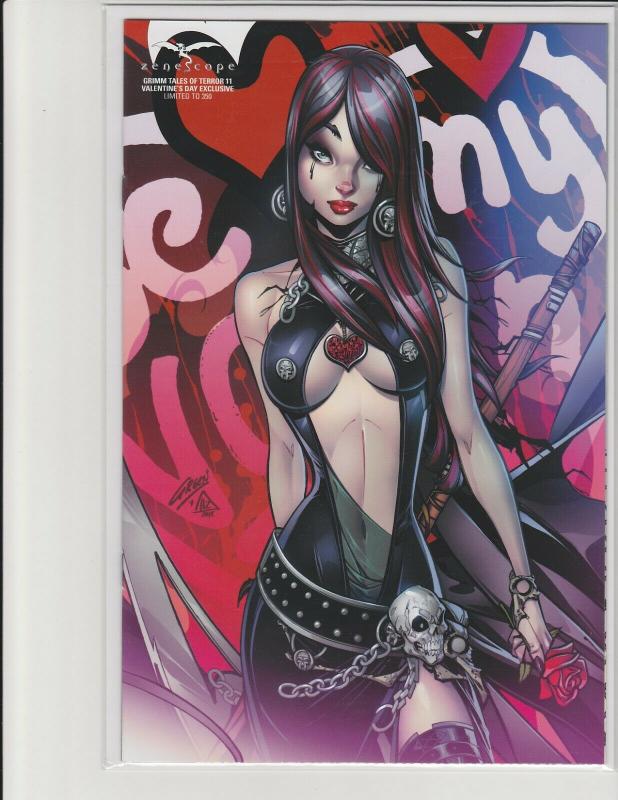 Grimm Tales of Terror #11 Cover E Valentines Day Exclusive LE350 NM Green