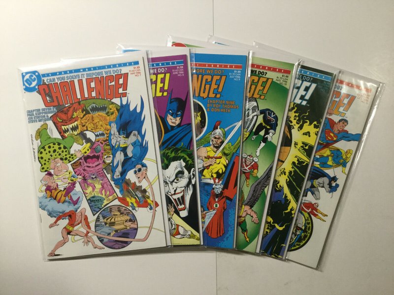 Challenge 1-12 1 2 3 4 5 6 7 8 9 10 11 12 Lot Run Set Near Mint Nm Dc Comics