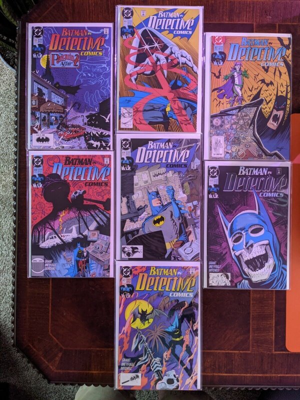 Batman Detective Comics Lot. #615 - 621