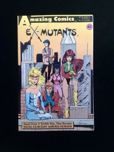 Ex-Mutants #3  ETERNITY Comics 1986 VF+