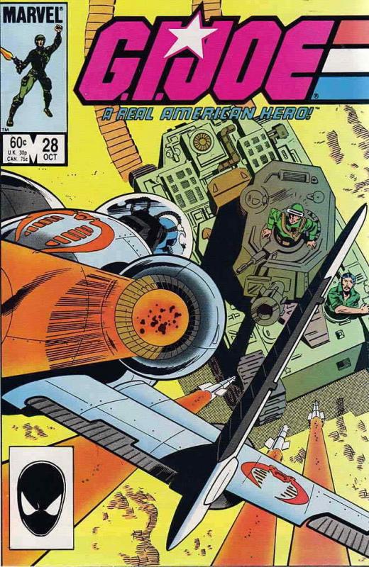 G.I. Joe, A Real American Hero #28 VF/NM; Marvel | save on shipping - details in