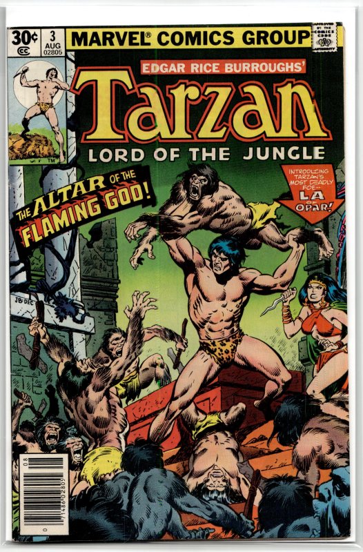Tarzan #3 (1977) Tarzan