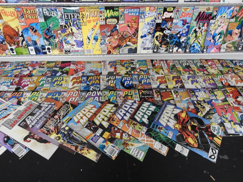 Huge Lot 190+ Comics W/ She-Hulk, Spider-Man,  Fantastic Four, Avg VF- Condition