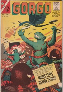 Gorgo #12 (1963) Mid-High-Grade Montes and Vince Colleta cover art Wow!