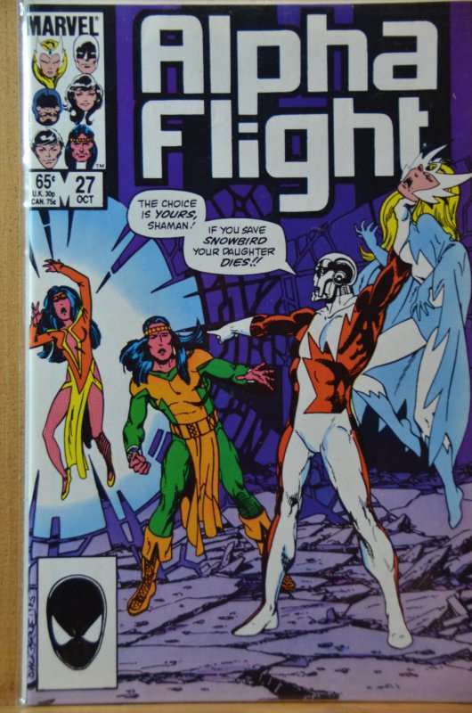 Alpha Flight #27 (1985) VF+