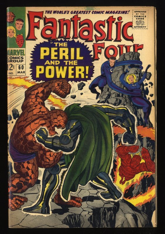 Fantastic Four #60 FN 6.0 Marvel Comics Doctor Doom!