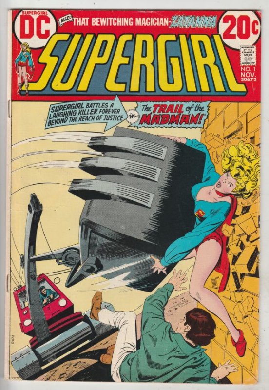 Supergirl #1 (Nov-72) VF+ High-Grade Super Girl (Linda Danvers)