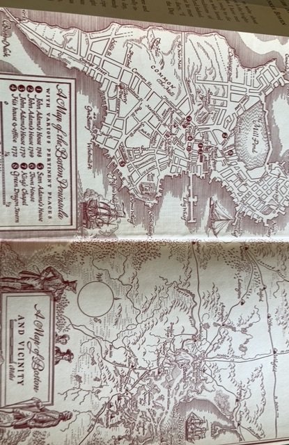 John Adams and the American Revolution, BOWEN, 1950 with extra!