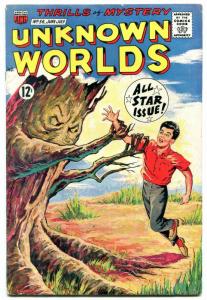 Unknown Worlds #56 1967- ACG Silver Age- All Star issue VG+