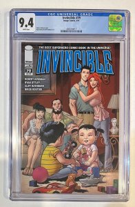 (2011) Robert Kirkman INVINCIBLE #79 CGC 9.4 WP!