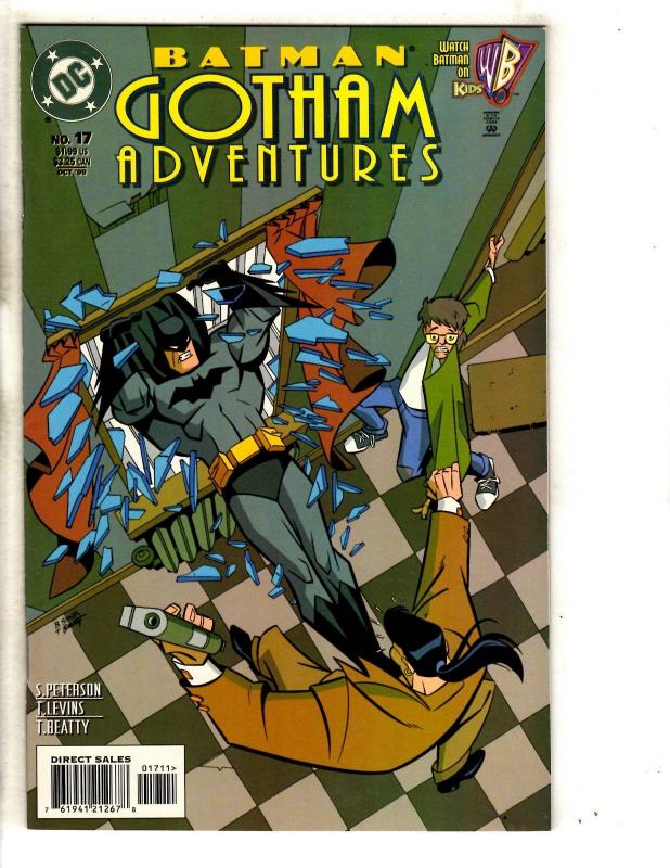 Lot Of 3 Batman Gotham Adventures DC Comic Books # 15 16 17 NM 1st Prints TD6